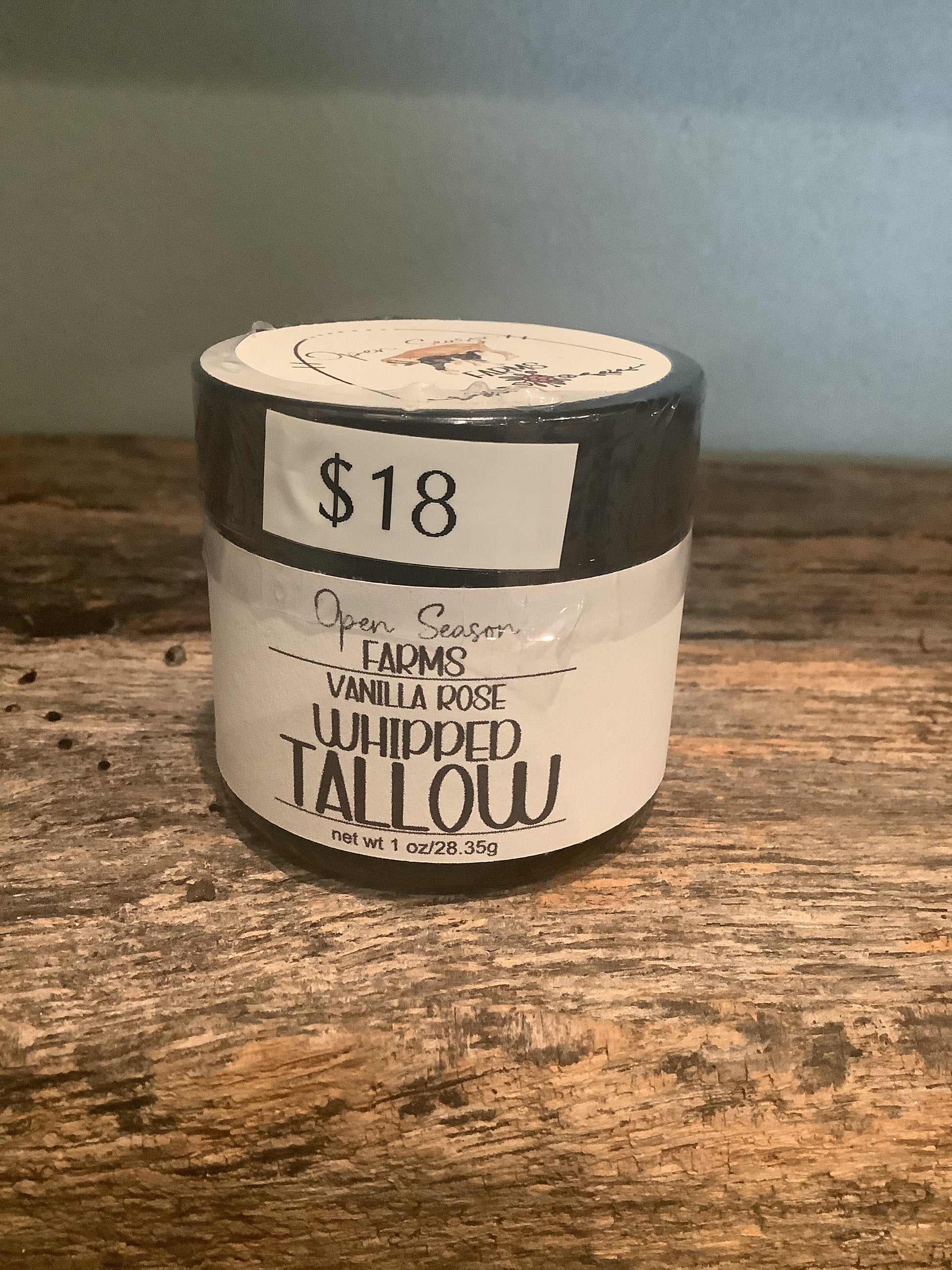 Vanilla Rose Whipped Tallow