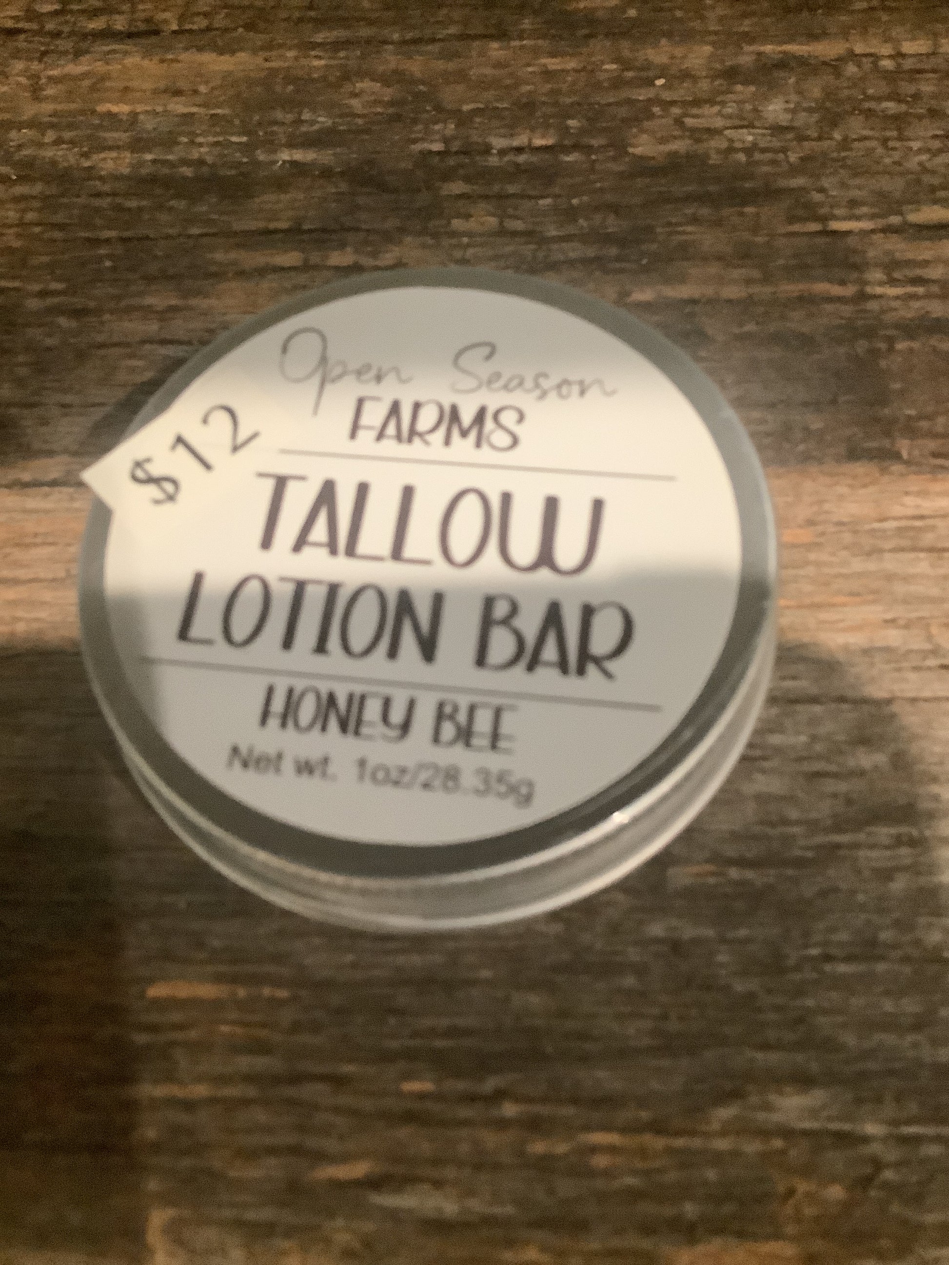 Tallow Lotion Bar