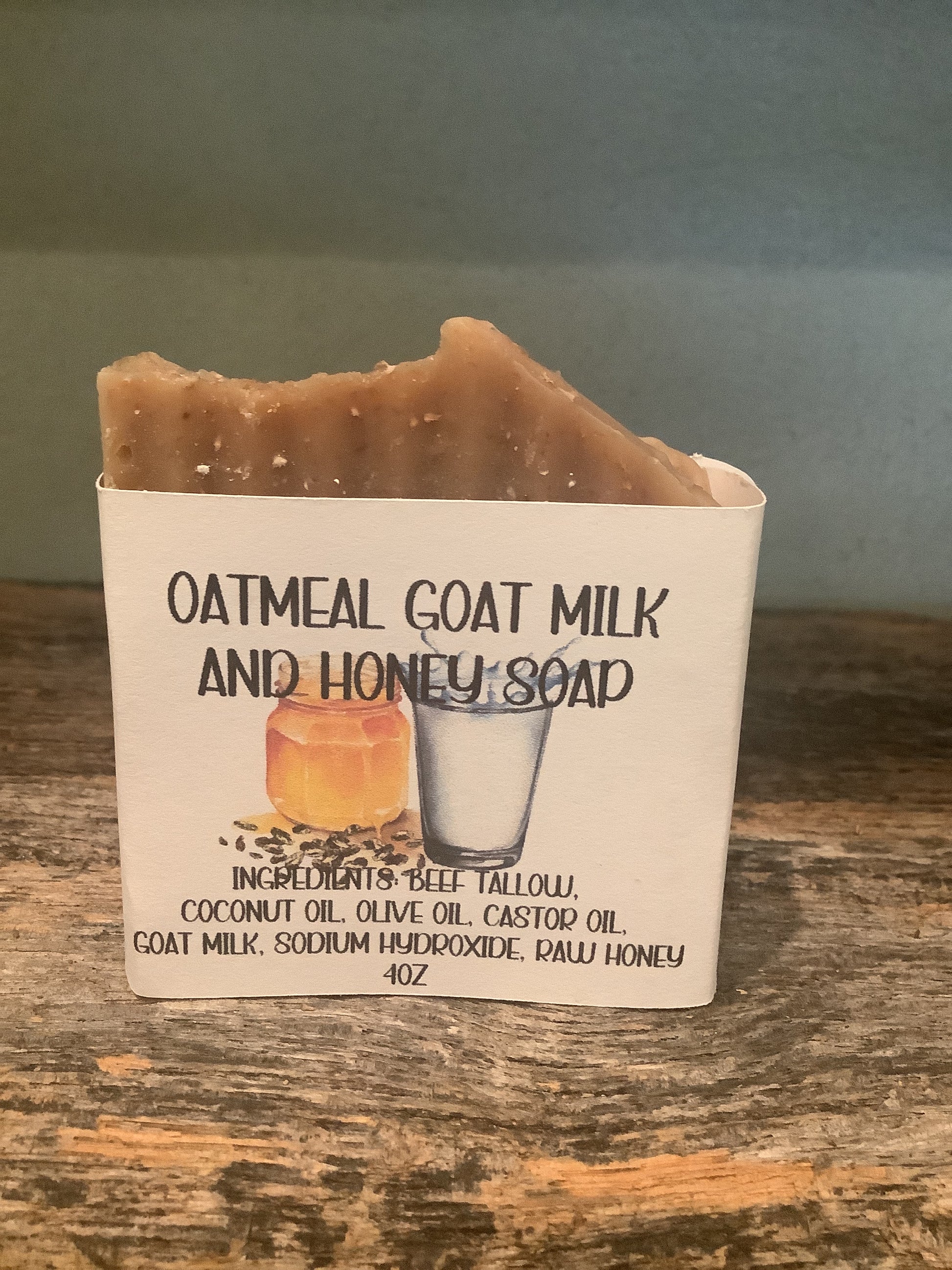Oatmeal and Honey Soap