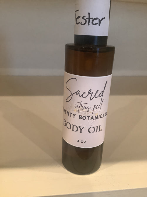 20 botanicals body oil