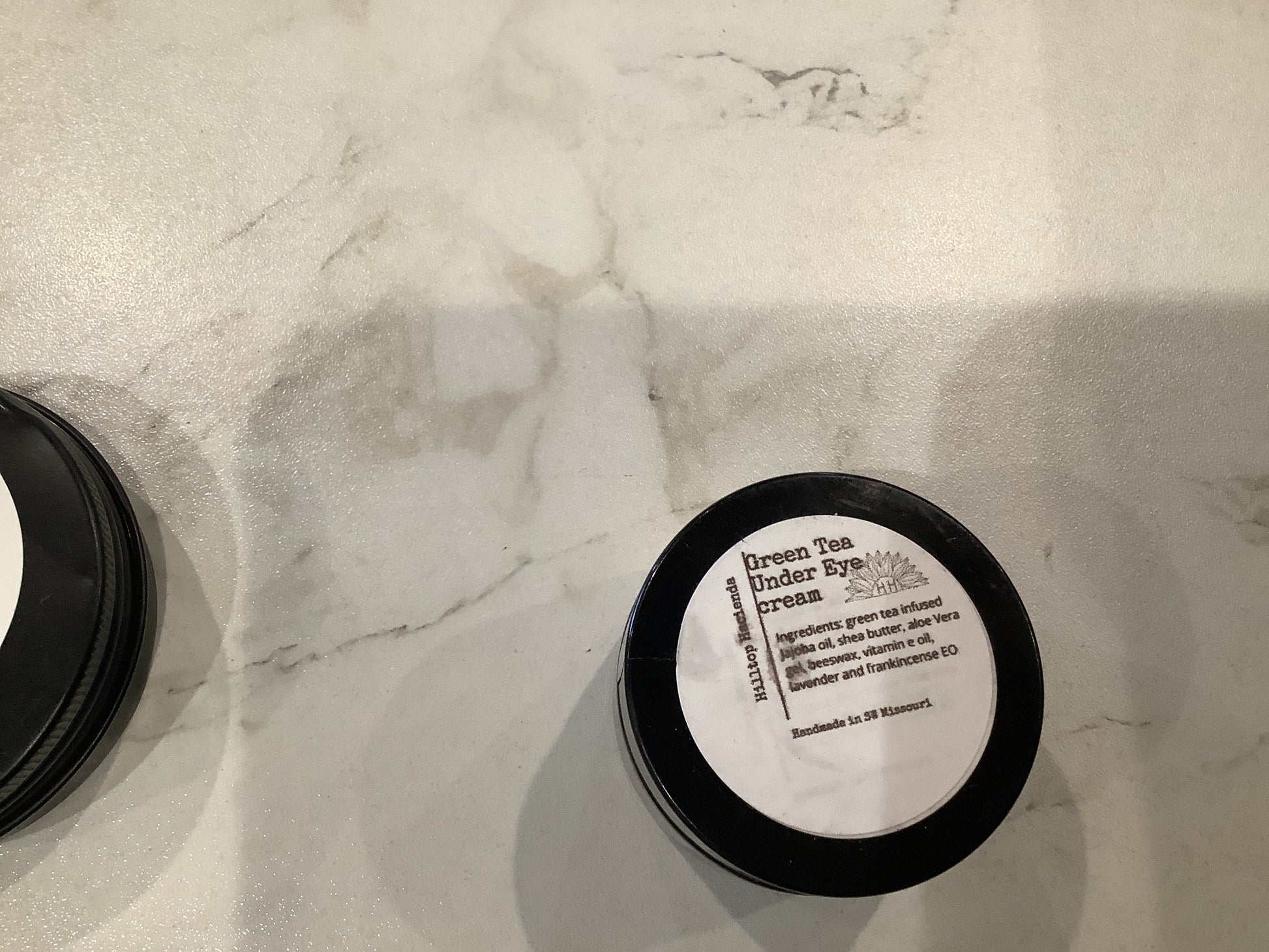 Green tea under eye cream